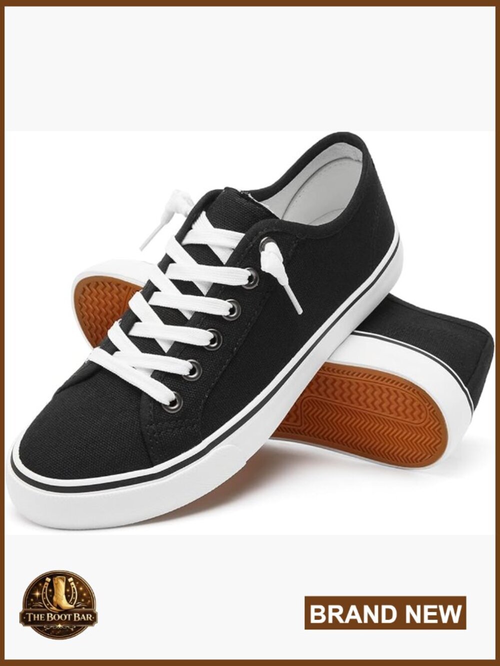 Slip On Breathable Canvas Lace Up Sneakers Flat Sole
